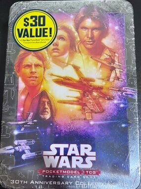 Star Wars Pocketmodel TCG "30th Anniversary Tin Set" UNOPENED